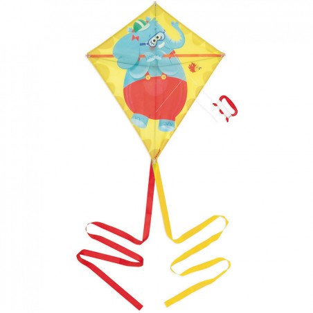 Cerf-volant éléphant - Cerf-volant enfant dès 5 ans - Janod