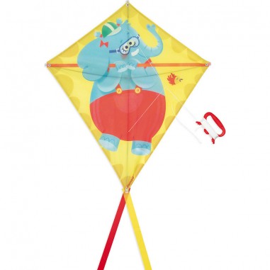 Cerf-volant éléphant - Cerf-volant enfant dès 5 ans - Janod