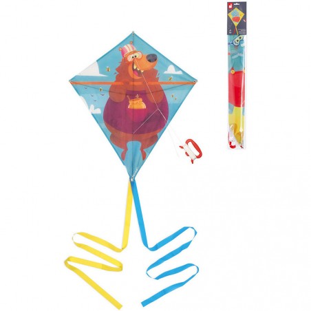 Cerf-volant enfant dès 5 ans - Cerf-volant Ours - Janod