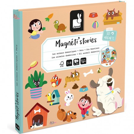 Magnéti‘stories: les animaux domestiques - Janod