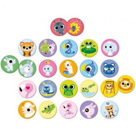 Mémo des émotions - Jeu de société enfant - Janod