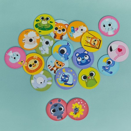 Mémo des émotions - Jeu de société enfant - Janod