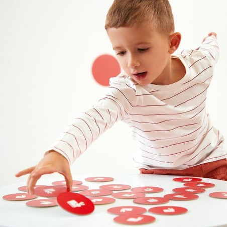Mémo des émotions - Jeu de société enfant - Janod