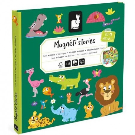 Magnéti’stories: les animaux d’afrique - Janod