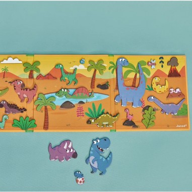 Magnéti‘stories - les dinosaures - Janod