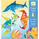 Pochette d'activité créative Origami "Animaux Marins" - Djeco