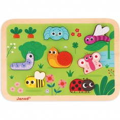 Chunky puzzle le jardin - Janod