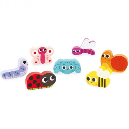 Chunky puzzle le jardin - Janod