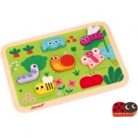 Chunky puzzle le jardin - Janod