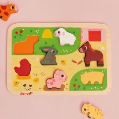 Chunky puzzle la ferme - Janod 2