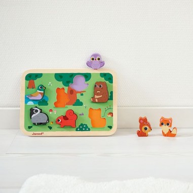 Chunky puzzle la forêt - Janod