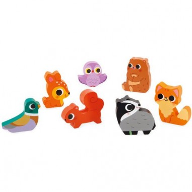 Chunky puzzle la forêt - Janod