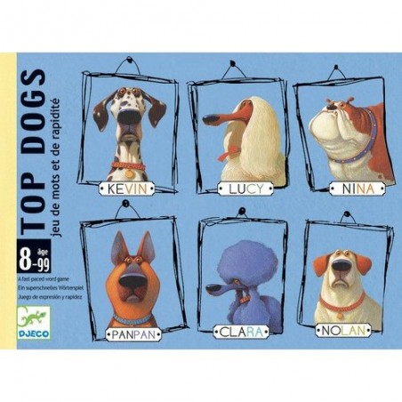 Jeu de cartes Djeco - Tops Dogs