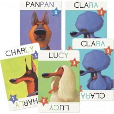 Jeu de cartes Djeco - Tops Dogs 2