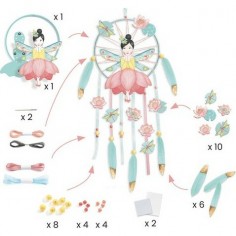 Coffret créatifs Attrapes-rêves Fée Lotus - Djeco 2