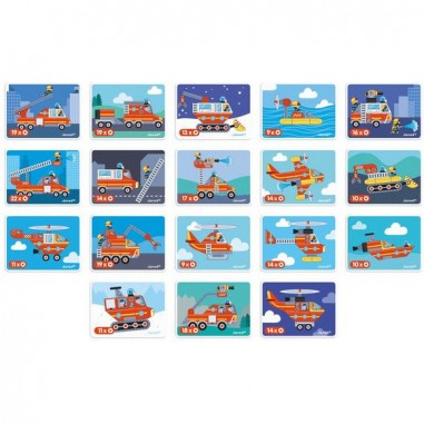 Magneti‘book - pompiers - Janod