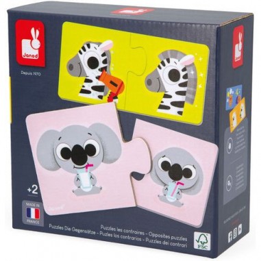 Puzzle les contraires - Janod
