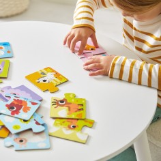 Puzzle parents et bébé animaux - Janod 2