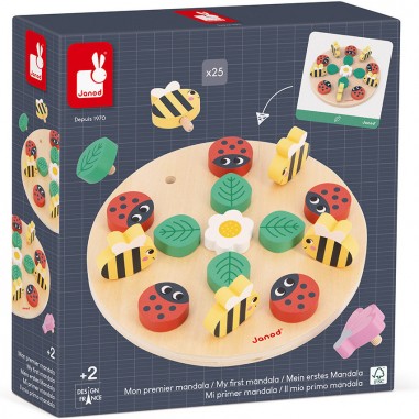 Mon premier mandala - le jardin - Janod