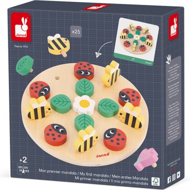 Mon premier mandala - le jardin - Janod