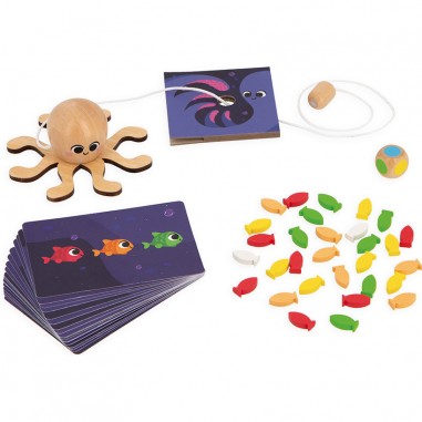 Jeu Poulp party - Janod - Adresse et Réflexion