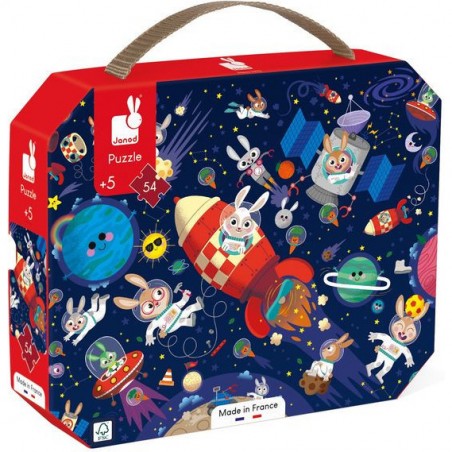 Puzzle fusée - 54 pcs - Janod