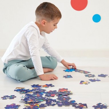 Puzzle fusée - 54 pcs - Janod