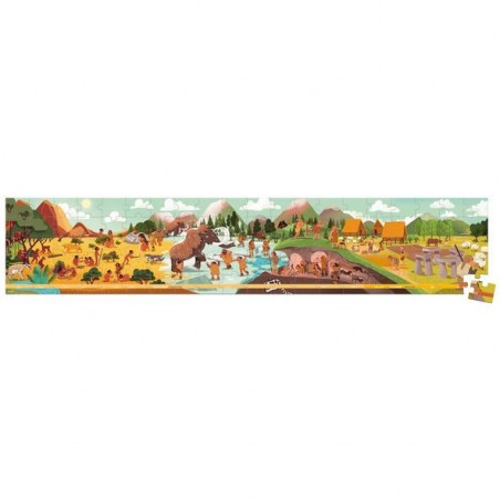 Puzzle préhistoire - 100 pcs - Janod