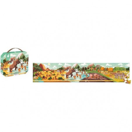 Puzzle préhistoire - 100 pcs - Janod