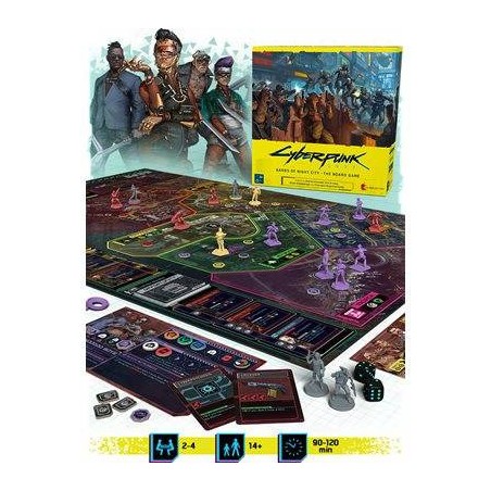 Cyberpunk 2077 : Gangs of Night City - Jeux de société - Cmon