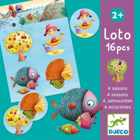 Jeu du loto Djeco - 4 saisons