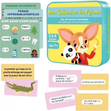Mon Chihuahua en Pyjama - Jeux de société - Aritma