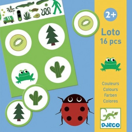Jeu du loto Djeco - Les Couleurs