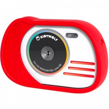 Appareil photo Kidycam rouge - Kidywolf - Dès 3 ans