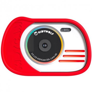 Appareil photo Kidycam rouge - Kidywolf - Dès 3 ans