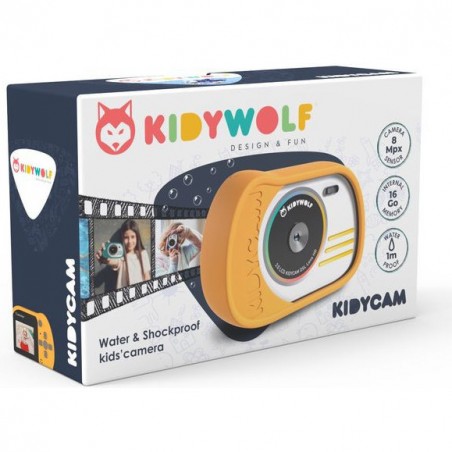 Appareil photo Kidycam jaune - Kidywolf -Dès 3 ans
