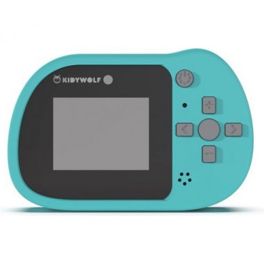 Appareil photo Kidycam cyan - Dès 3 ans - Kidywolf