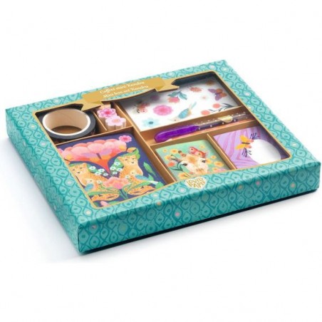 Coffret de papeterie Kendra - Loisirs créatifs enfants - Djeco
