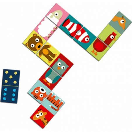 Jeu de dominos Djeco - Animo Puzzle