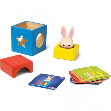 Lapin et Magicien Casse-tête en bois à partir de 2 ans - Smartgames