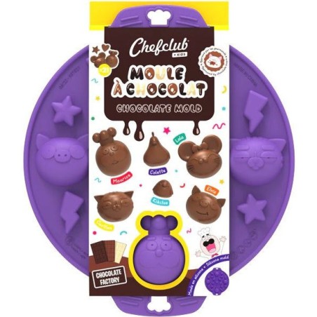 Moule à chocolats - Atelier cuisine enfant - Chefclub Kids