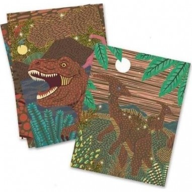 Cartes à Gratter "Le Règne des Dinosaures" Cartes à Gratter "Le Règne des Dinosaures"