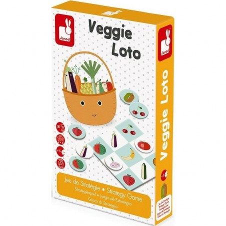 Jeu de Stratégie "Veggie Loto" - Janod