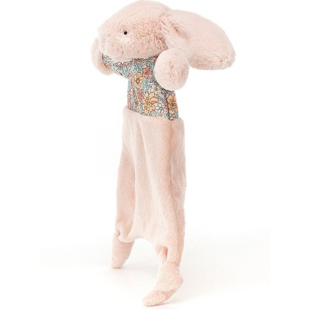 Doudou plat lapin rose Blush Blossom - Jellycat