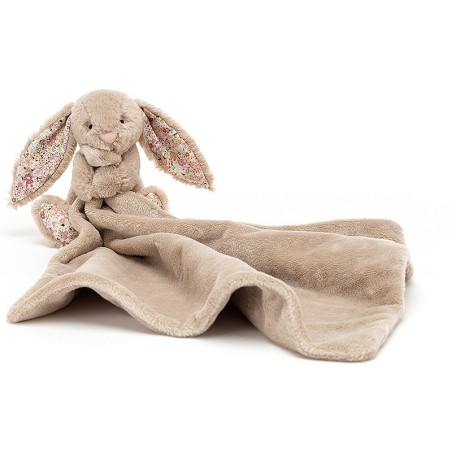 Doudou Couverture Lapin Beige Bea Blossom - Jellycat