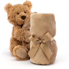Doudou couverture Ours Bartholomew - Jellycat 2