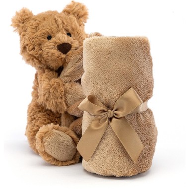 Doudou couverture Ours Bartholomew - Jellycat