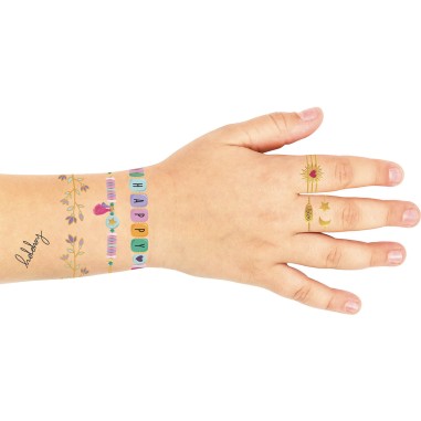 Tatouages enfants Bijoux - Mes p'tits tattoos Auzou