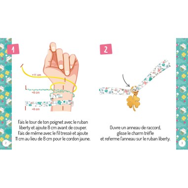 Mon superbe bijou - Mon accumulation de bracelets kawaii - Auzou