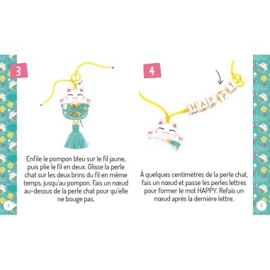 Mon superbe bijou - Mon accumulation de bracelets kawaii - Auzou